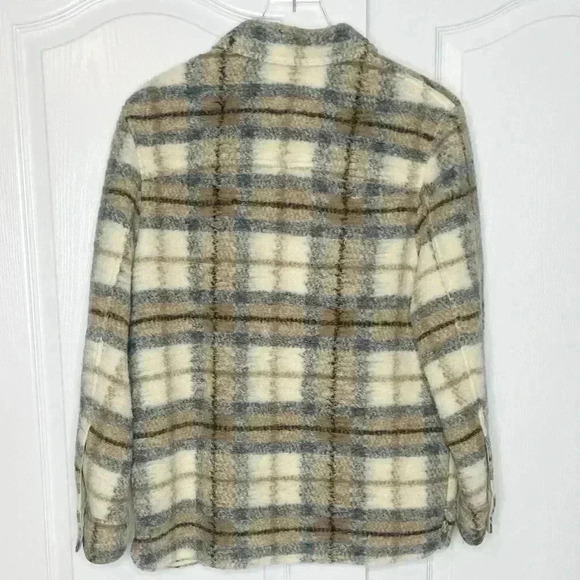 Isabel Marant Étoile Gastoni‎ Checked Wool-blend Jacket Size 36 FR Small - Picture 6 of 15